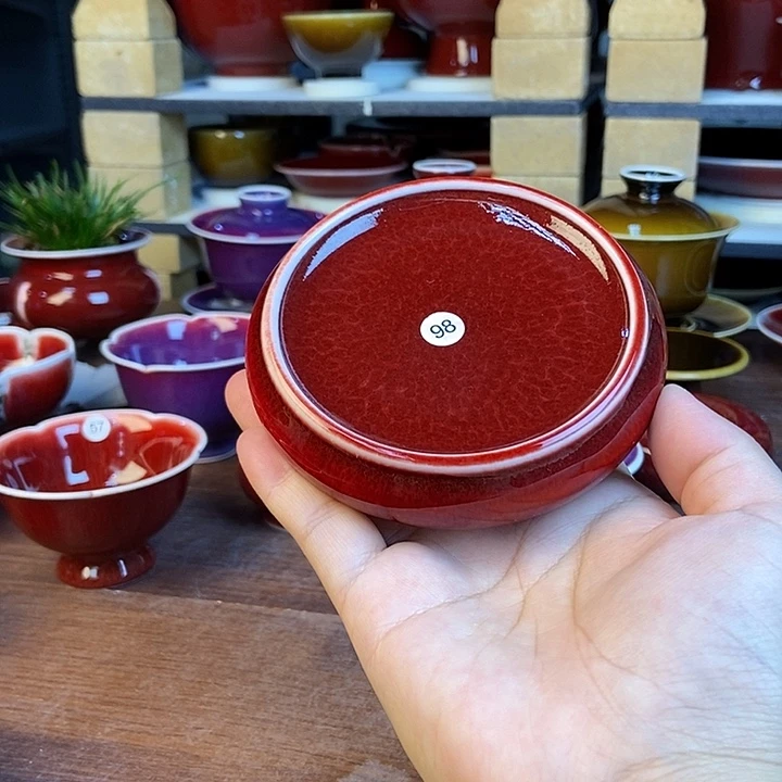 陶瓷景德镇名陶坊原矿郎红