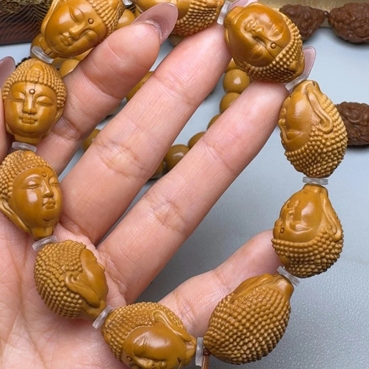 橄榄核手串/手链佛头