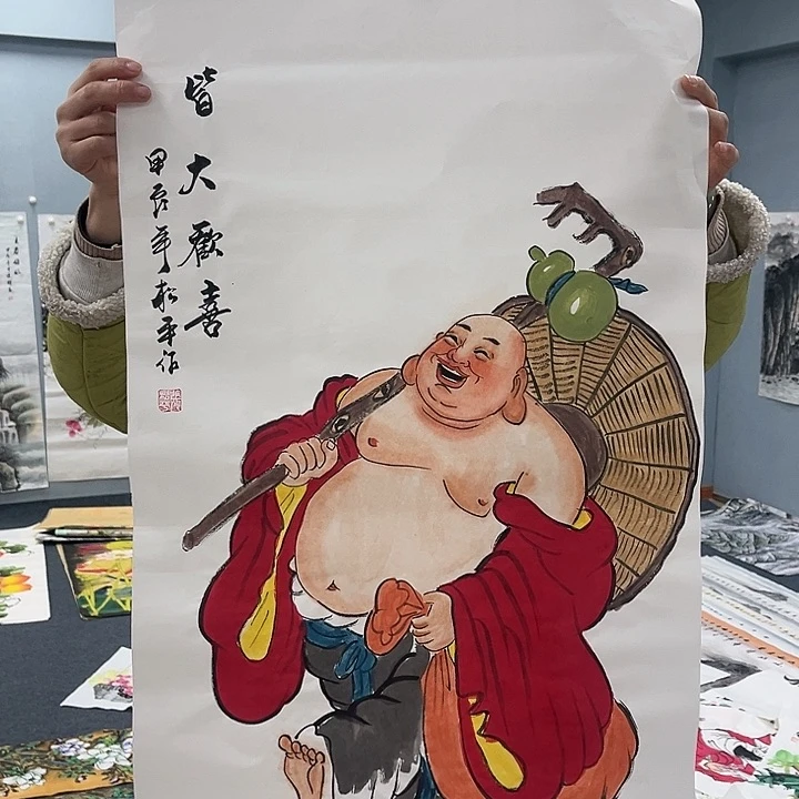 国画我的心好痛啊我的心真的好痛啊