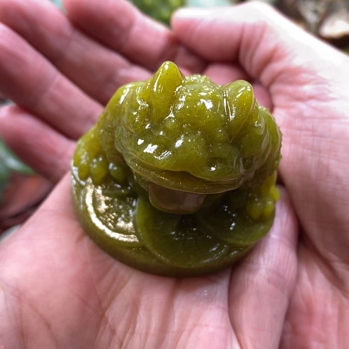 蛇纹石玉未镶嵌手把