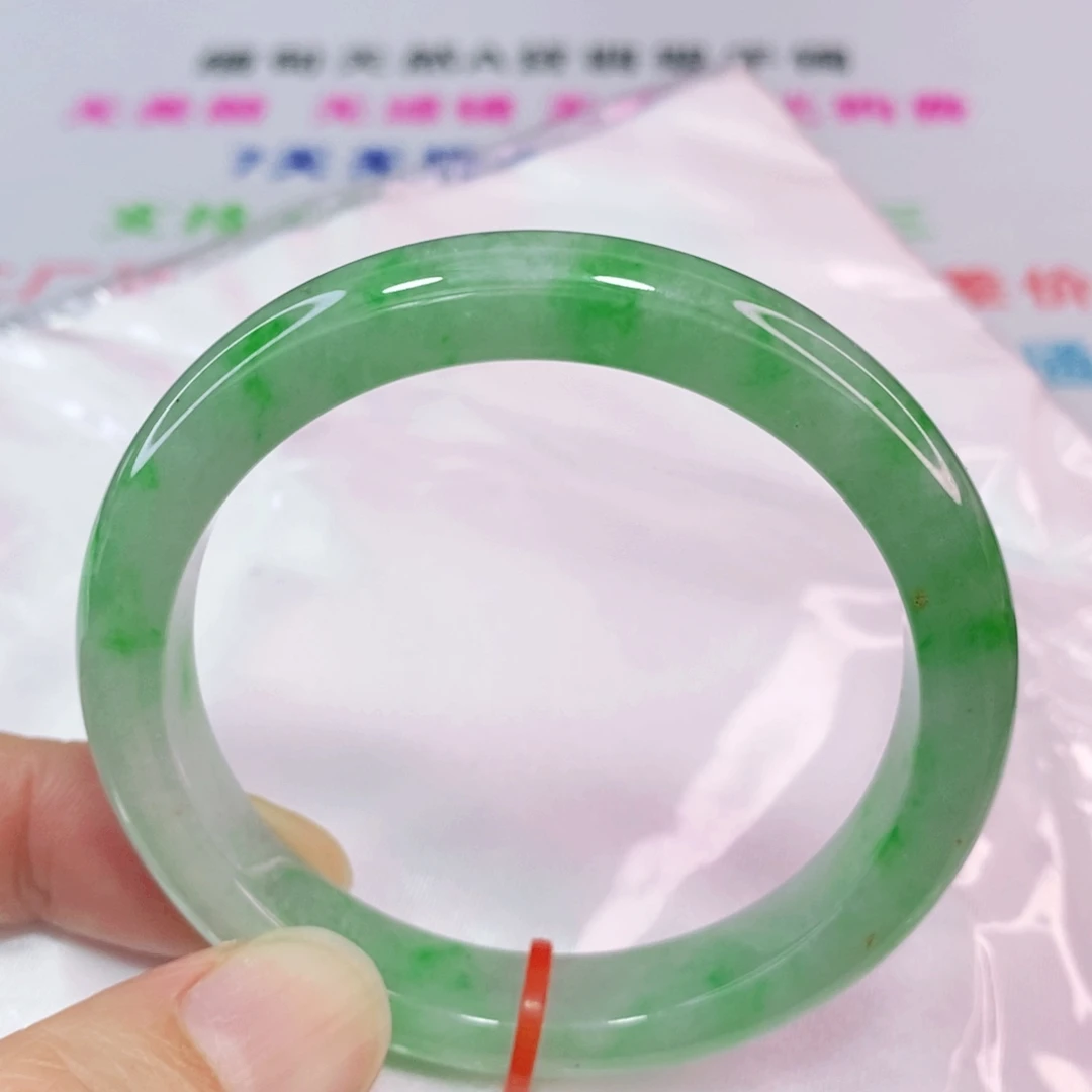 未镶嵌手镯翡翠51.5圈口正圈