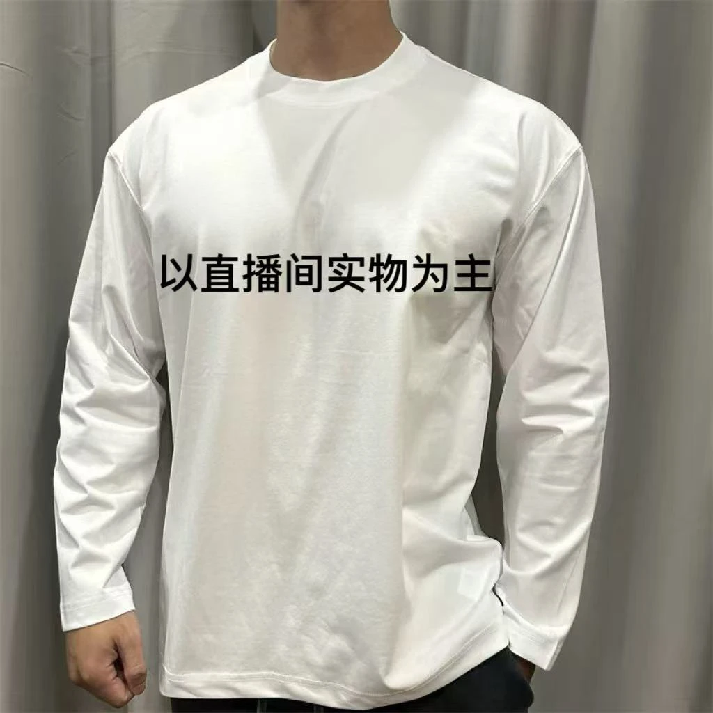 X15号链接 秋冬款重磅纯棉  假两件MK领口字母 长袖416