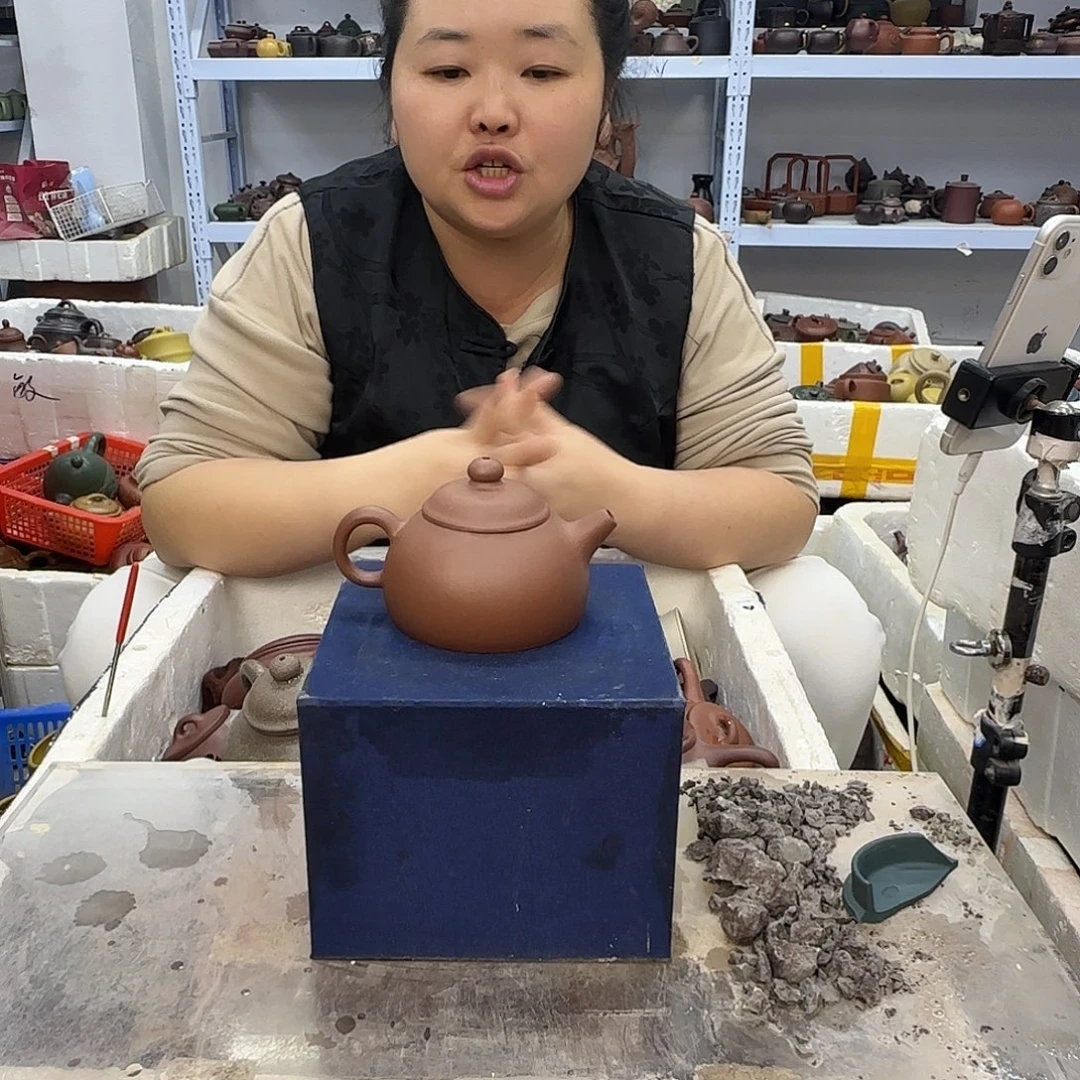 紫砂茶壶宜兴紫砂壶瑕疵处理