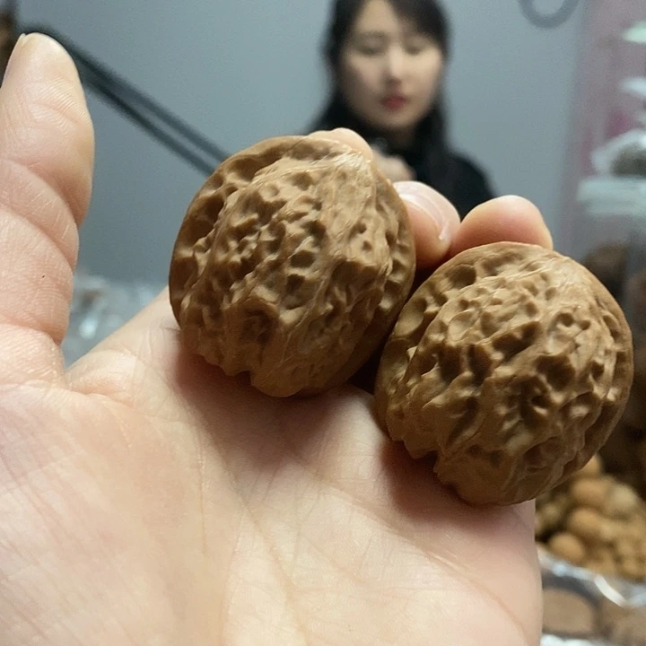 把件文玩核桃40平谷大枣蜡皮