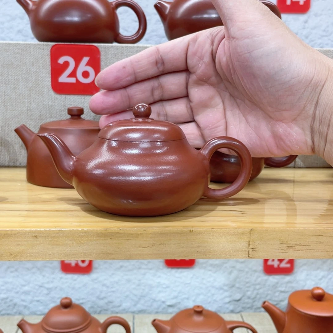 茶壶紫砂冰***?扁梨壶……120毫升