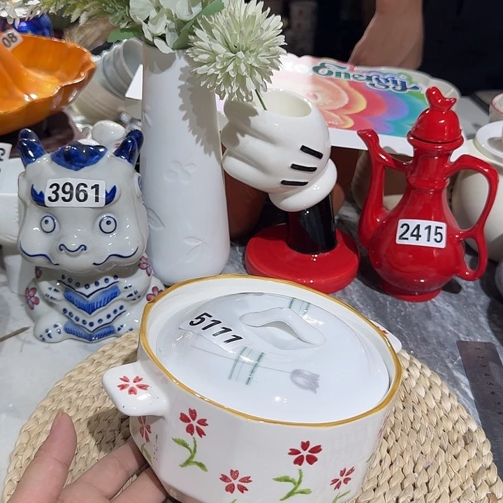 瓷片微瑕陶瓷介意慎拍5111