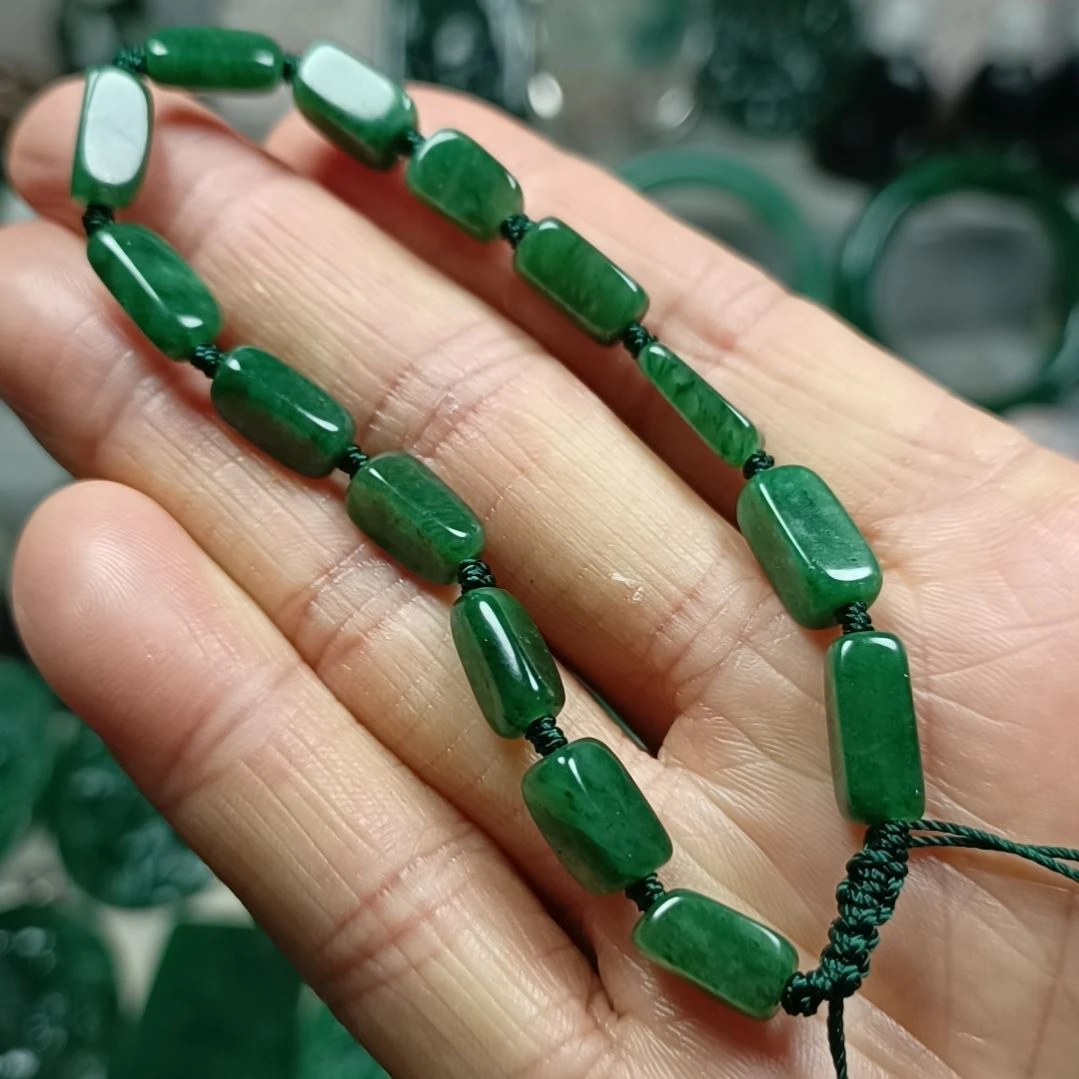 独山玉未镶嵌手链