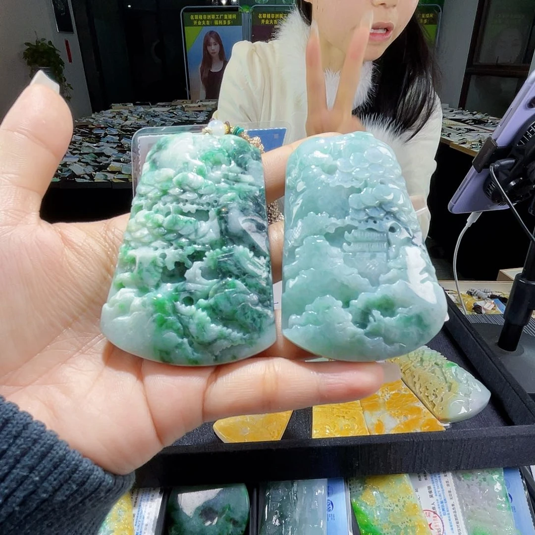 颈饰未镶嵌翡翠多样性随机发货仅发一件