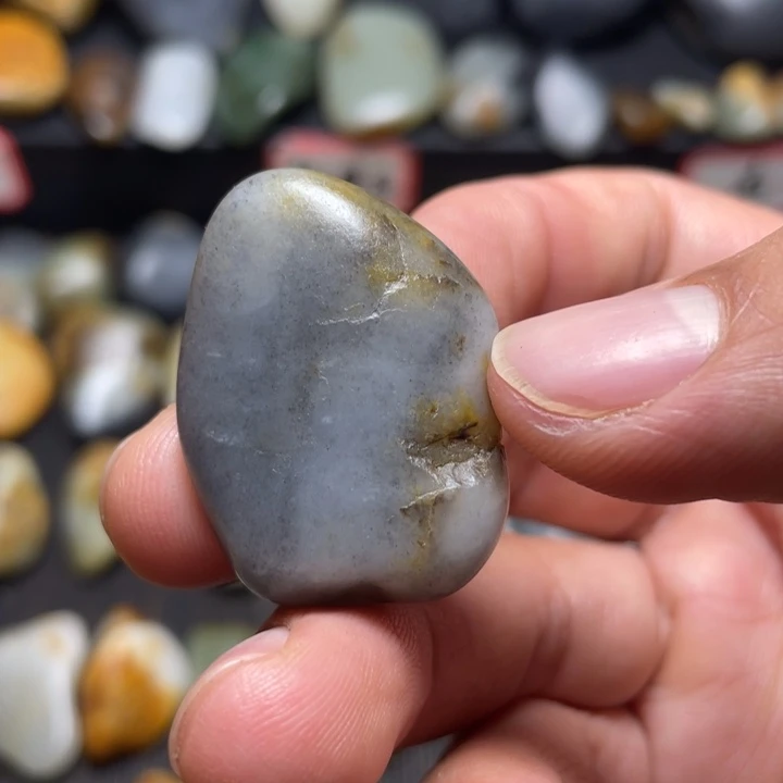 和田玉未镶嵌挂件40