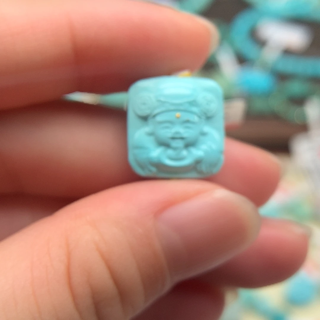 未镶嵌绿松石绿松石