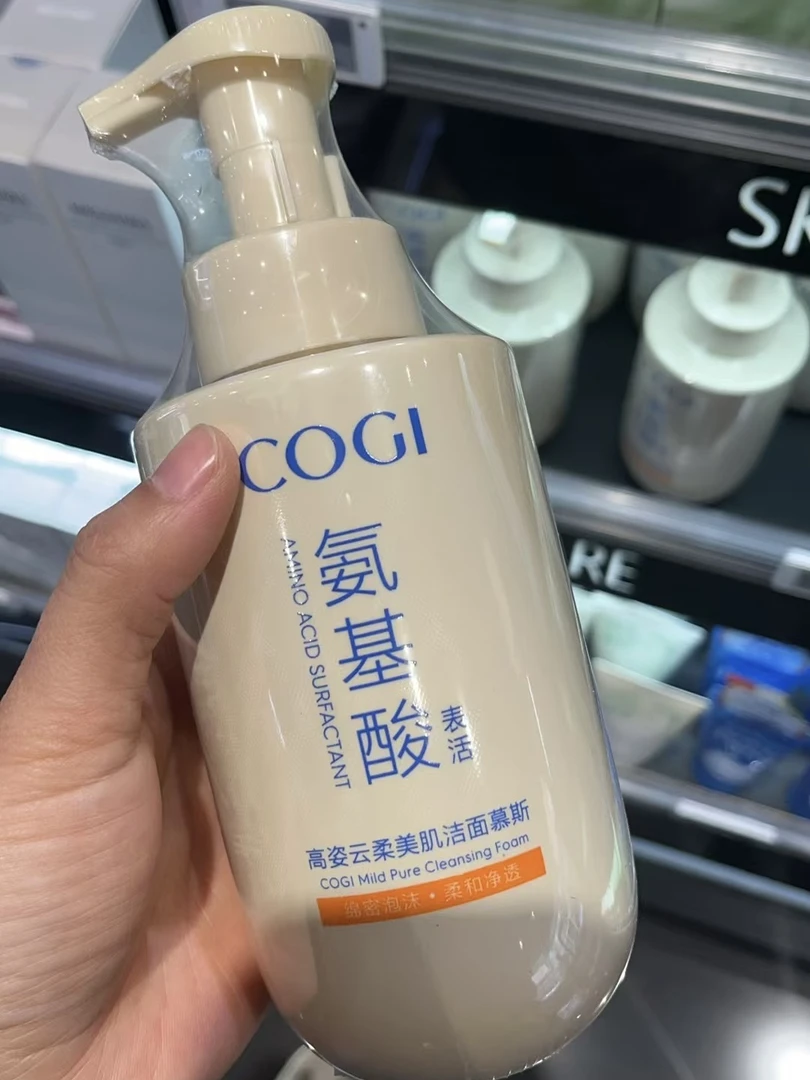 【花花正品代购】氨基酸洗面奶洁面慕丝500毫升大容量