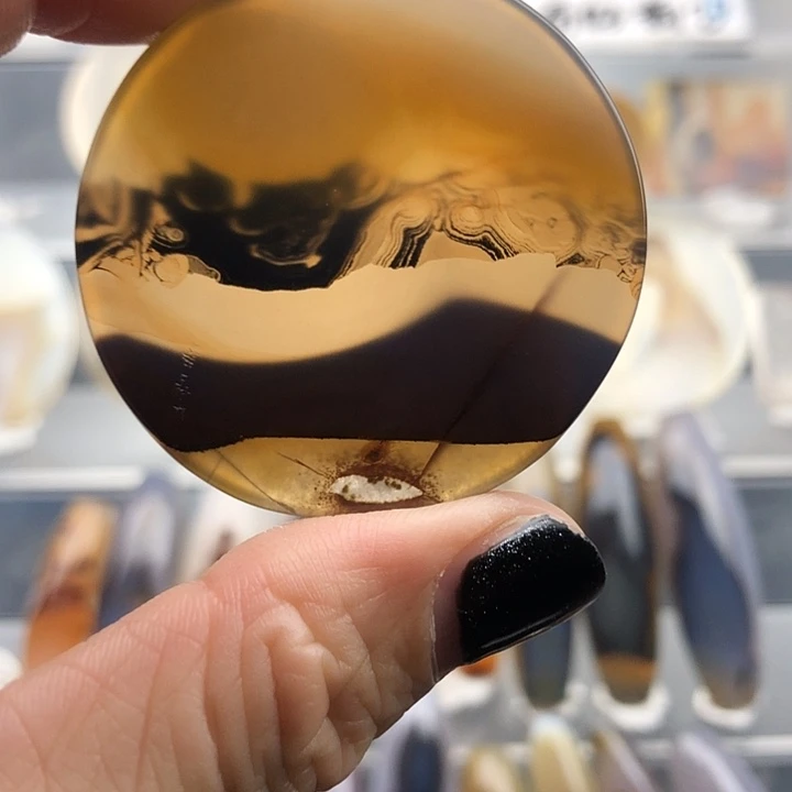 查罗石未镶嵌珠宝半成品103