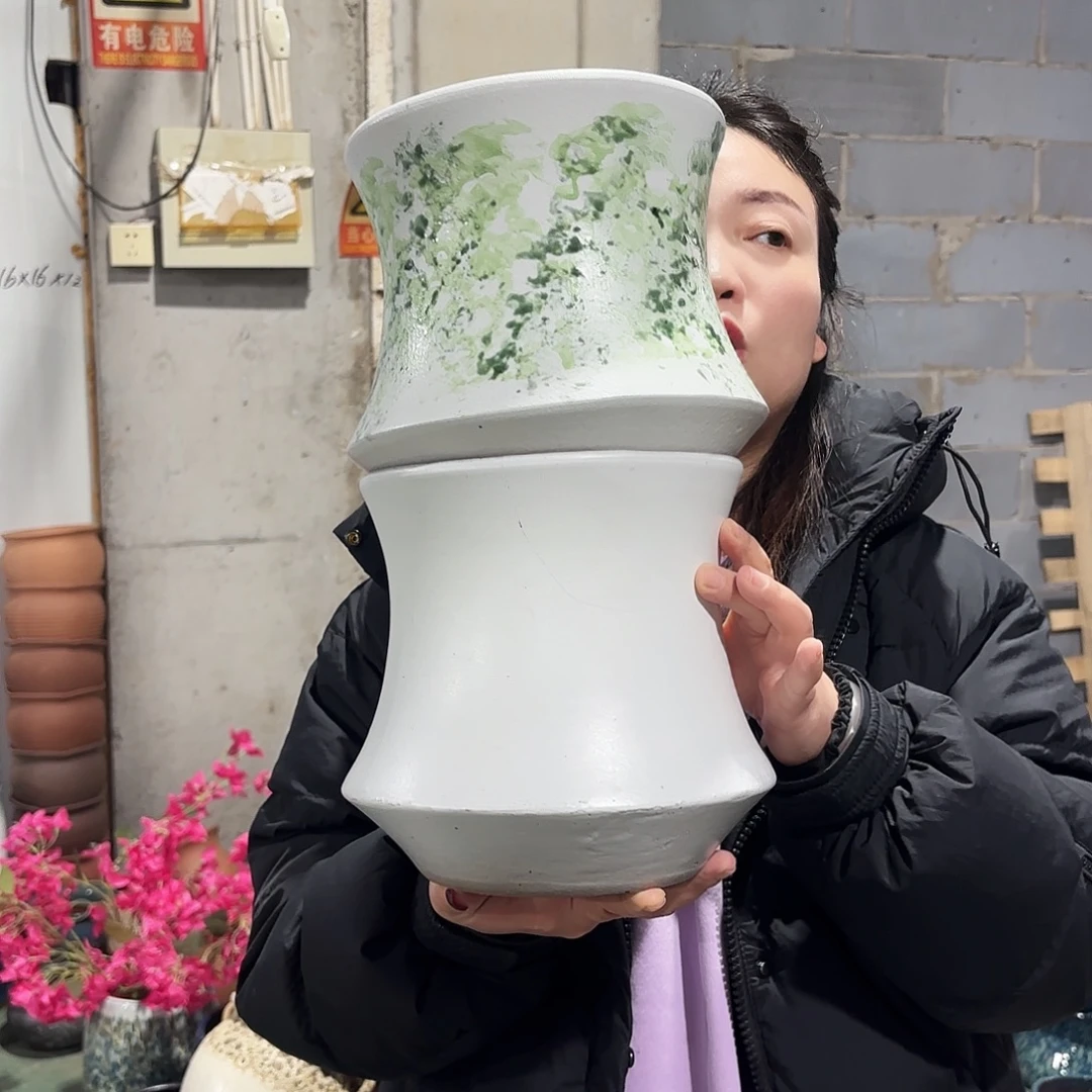 正品两个高20/18红陶