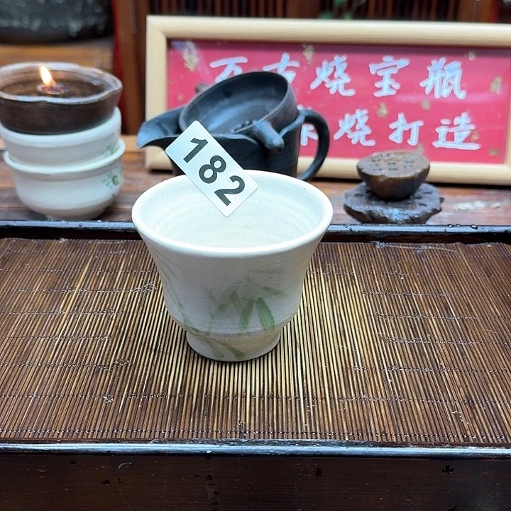 纯手工制作粗陶茶具