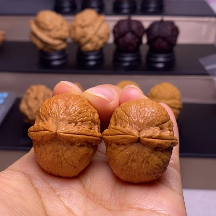 把件文玩核桃香炉元宝38