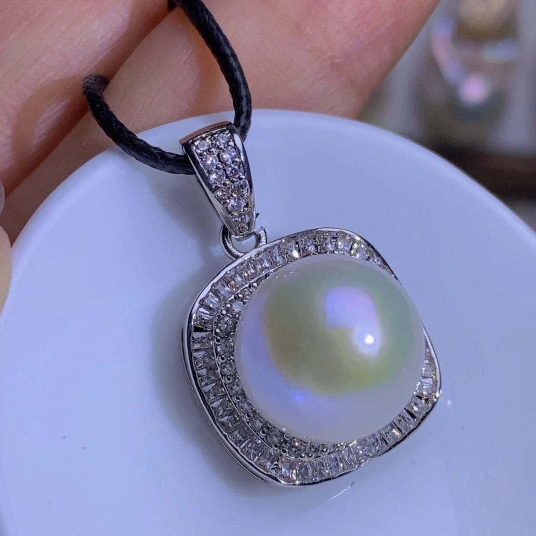 天然淡水珍珠合金淡水珍珠
