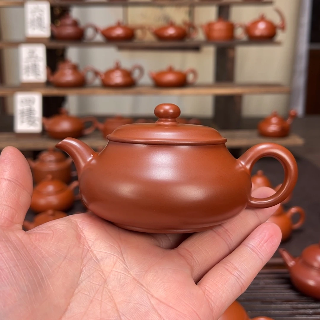 小***真紫砂茶壶精工明炉135cc