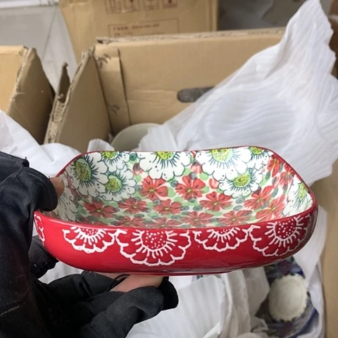 盘陶瓷制品满25拼单发货默认微瑕