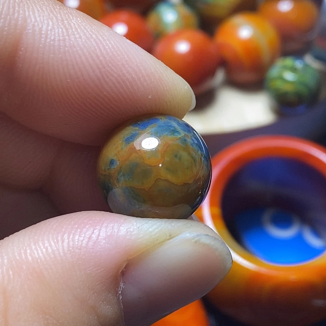 想***字玛瑙/玉髓未镶嵌颈饰