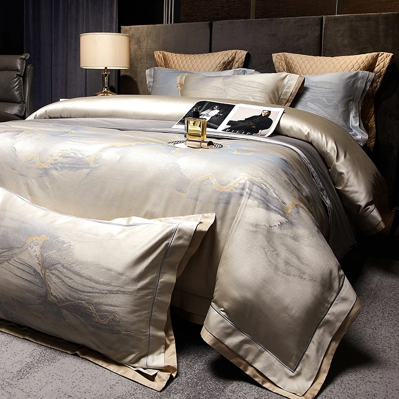 【朱丹专享】【南方生活】100支全棉色织提花轻奢四件套-M026