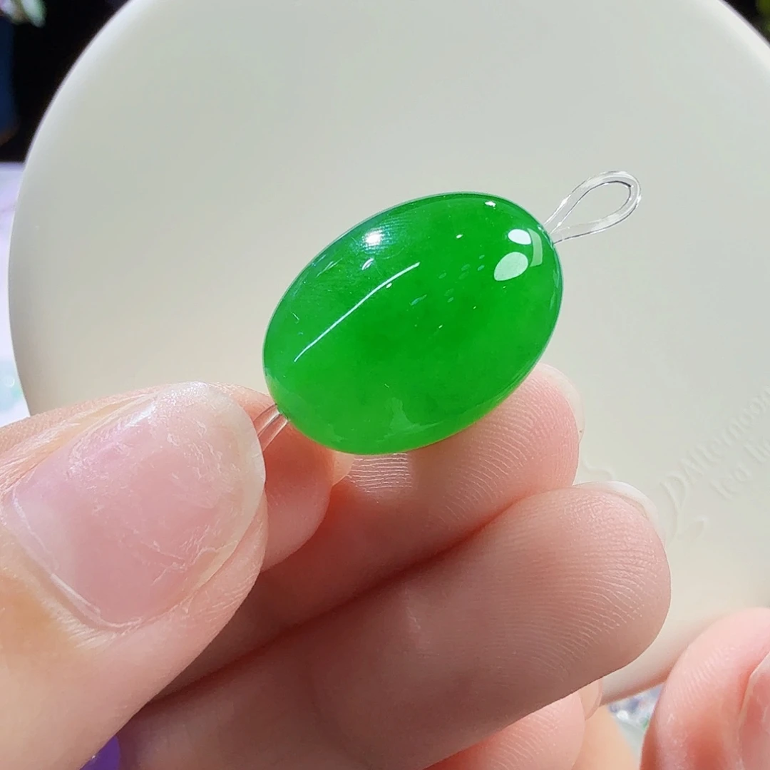 颈饰未镶嵌翡翠超级高级枣珠