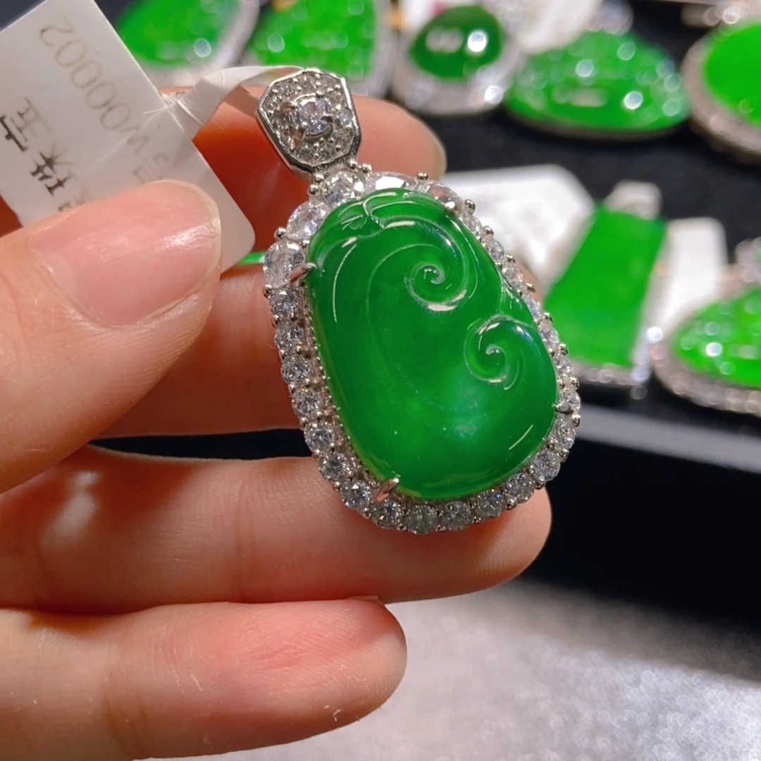 翡翠吊坠(不含链)未镶嵌