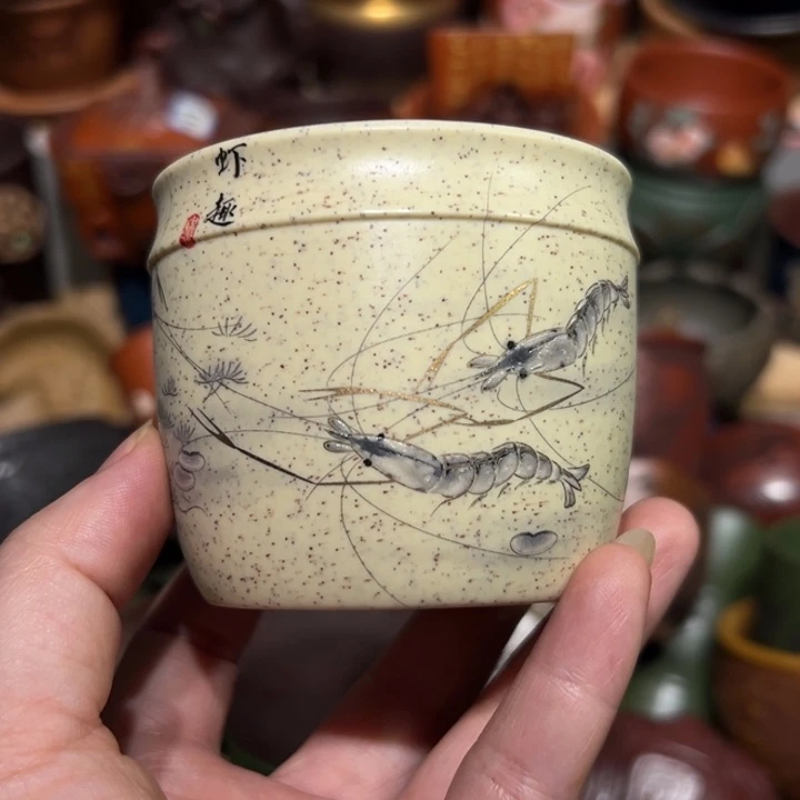 茶杯紫砂宜兴紫砂主人杯