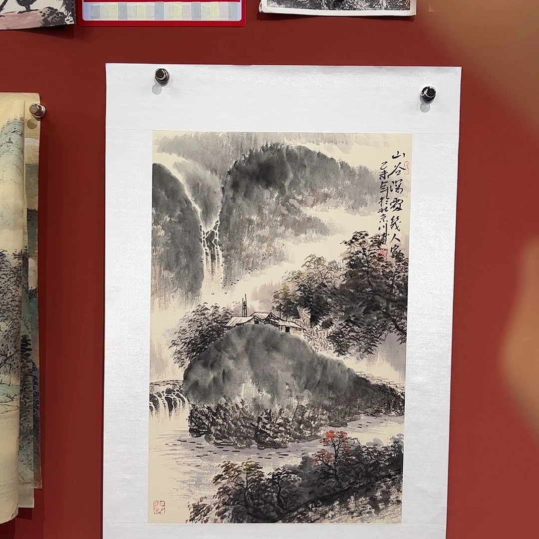 国画李川浦画家作品