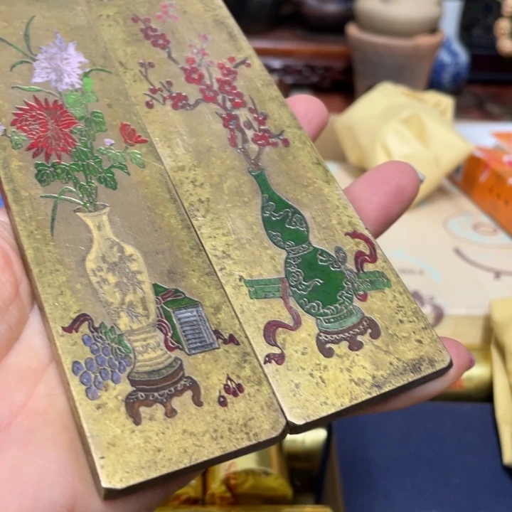铜中古艺术品摆件