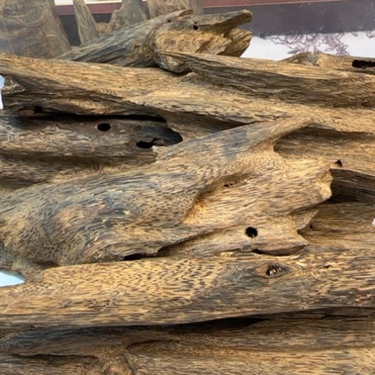 沉香摆件福****司海南天然虫漏712克