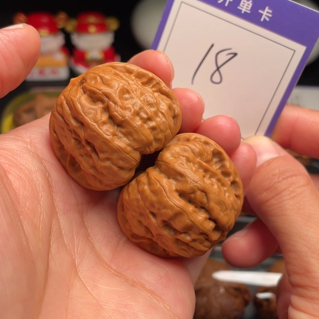把件文玩核桃开背蛤蟆38尺18号