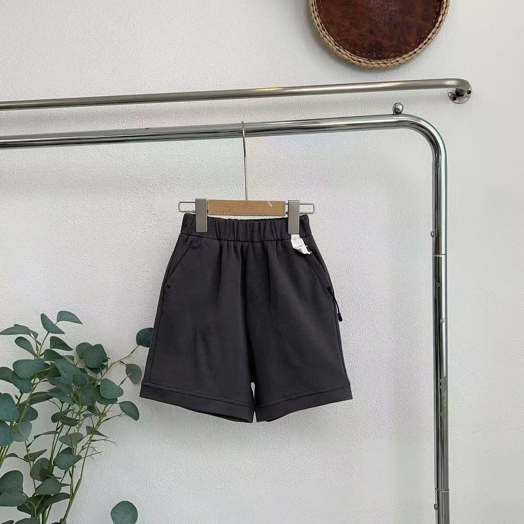 3623帕蜡染灰休闲短裤