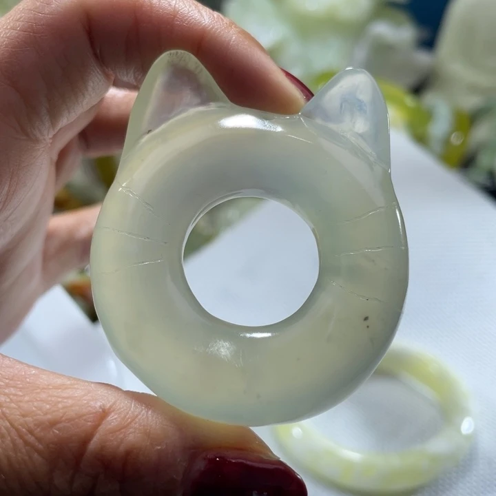 岫玉未镶嵌吊坠吊坠