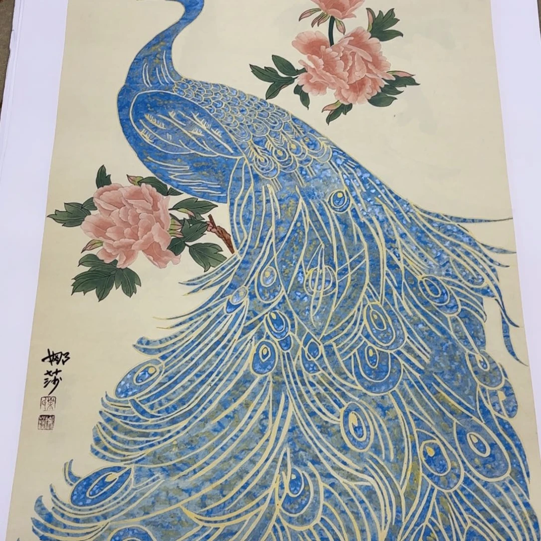 国画国画老师作品刘