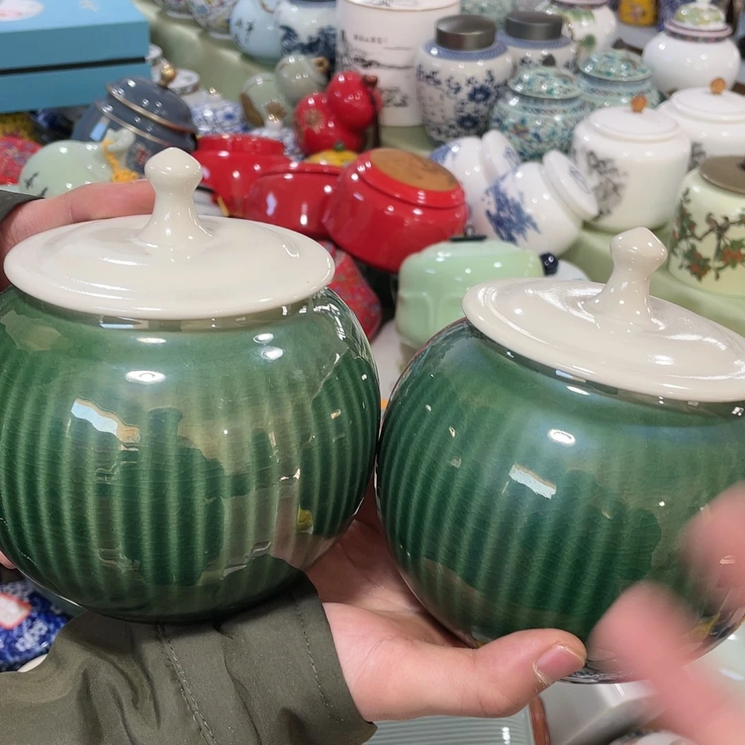 陶瓷罐茶叶罐密封罐
