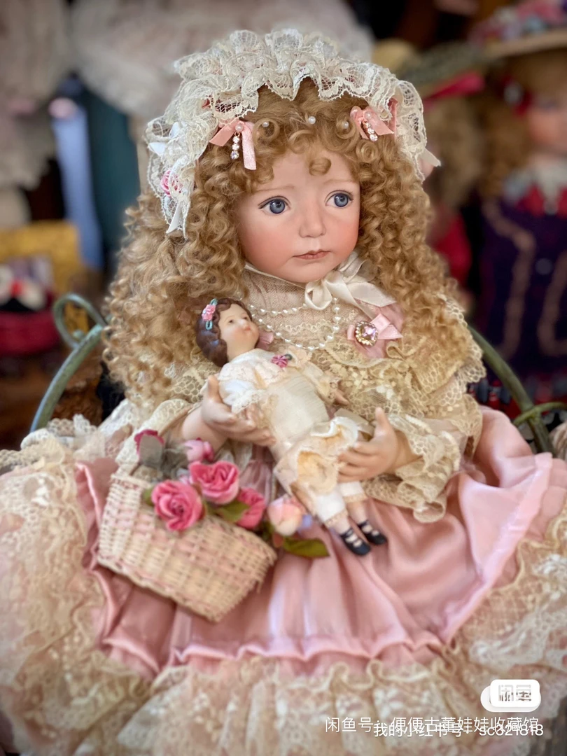 美国艺术家手工制作陶瓷娃娃孤品，不退，不换，顺丰到付当面验收。