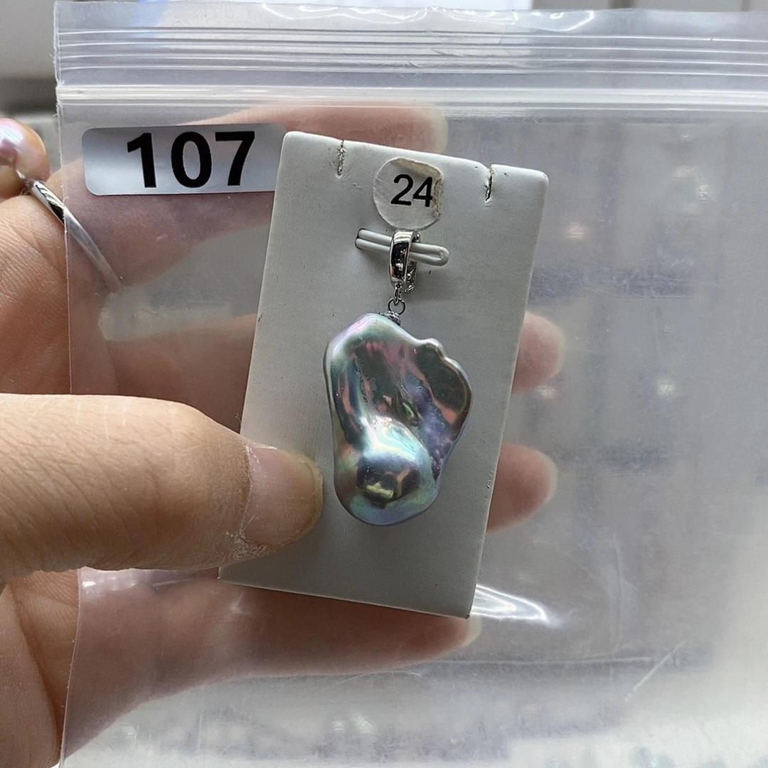 颈饰合金淡水珍珠