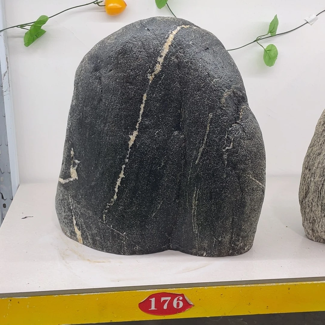 诚***4石材靠山石平安石摆件