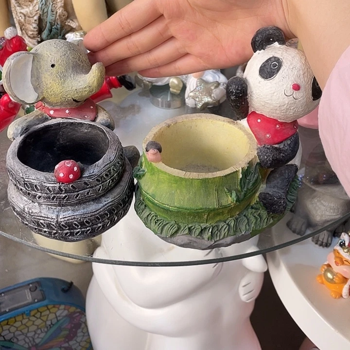 树脂样品样品样品大象熊猫