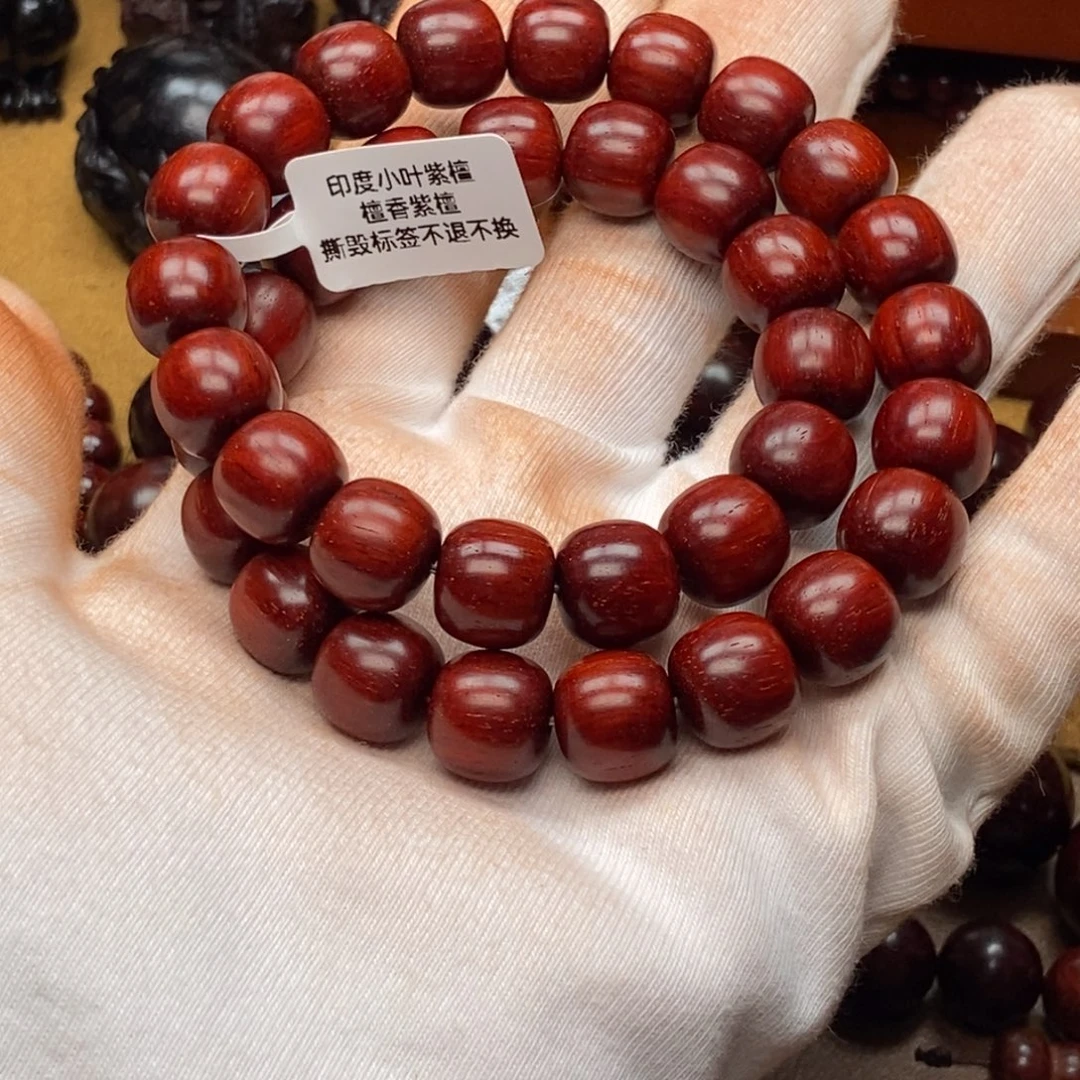 沫***沫手串/手链小叶紫檀原汁原味11*12