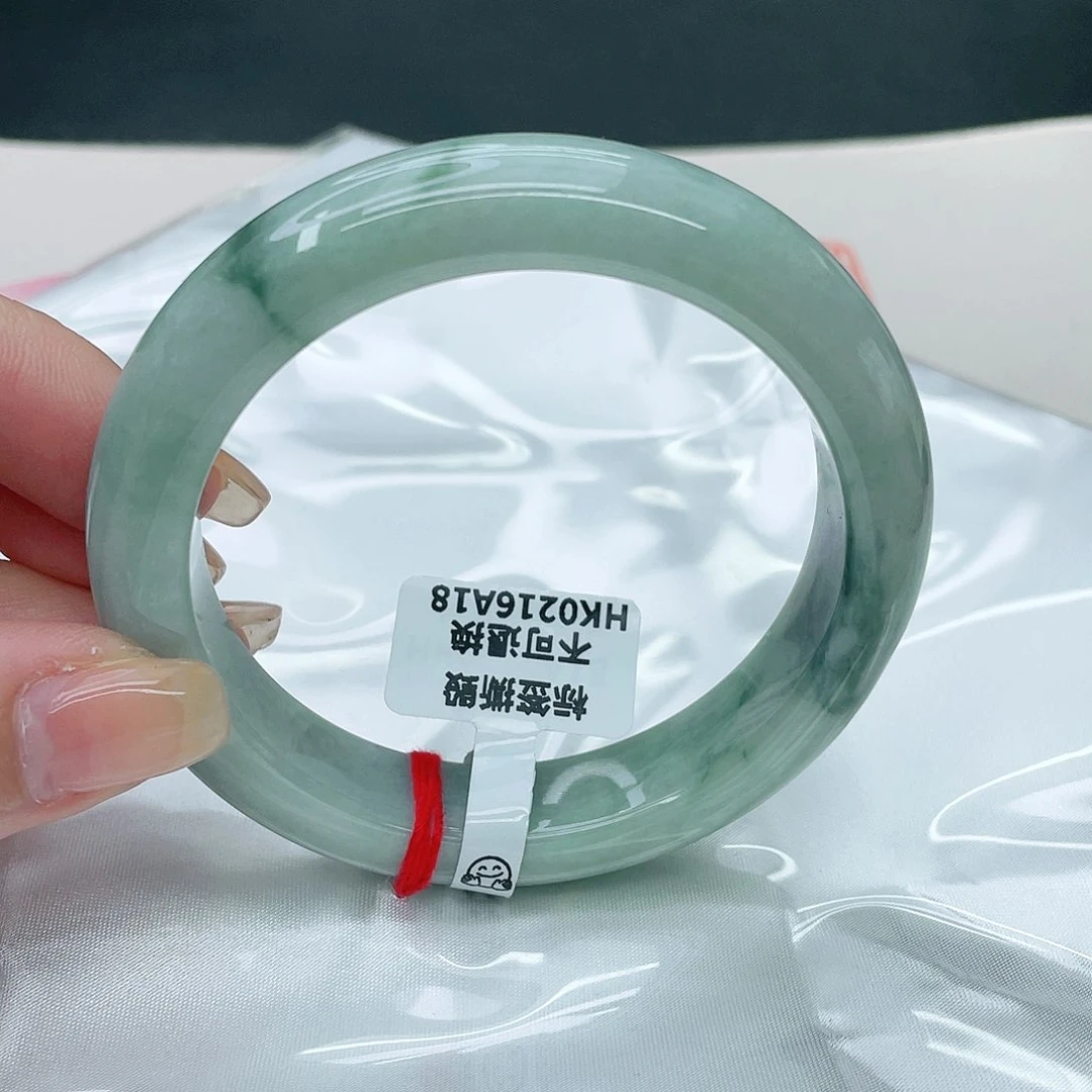 翡翠手镯未镶嵌正57.2
