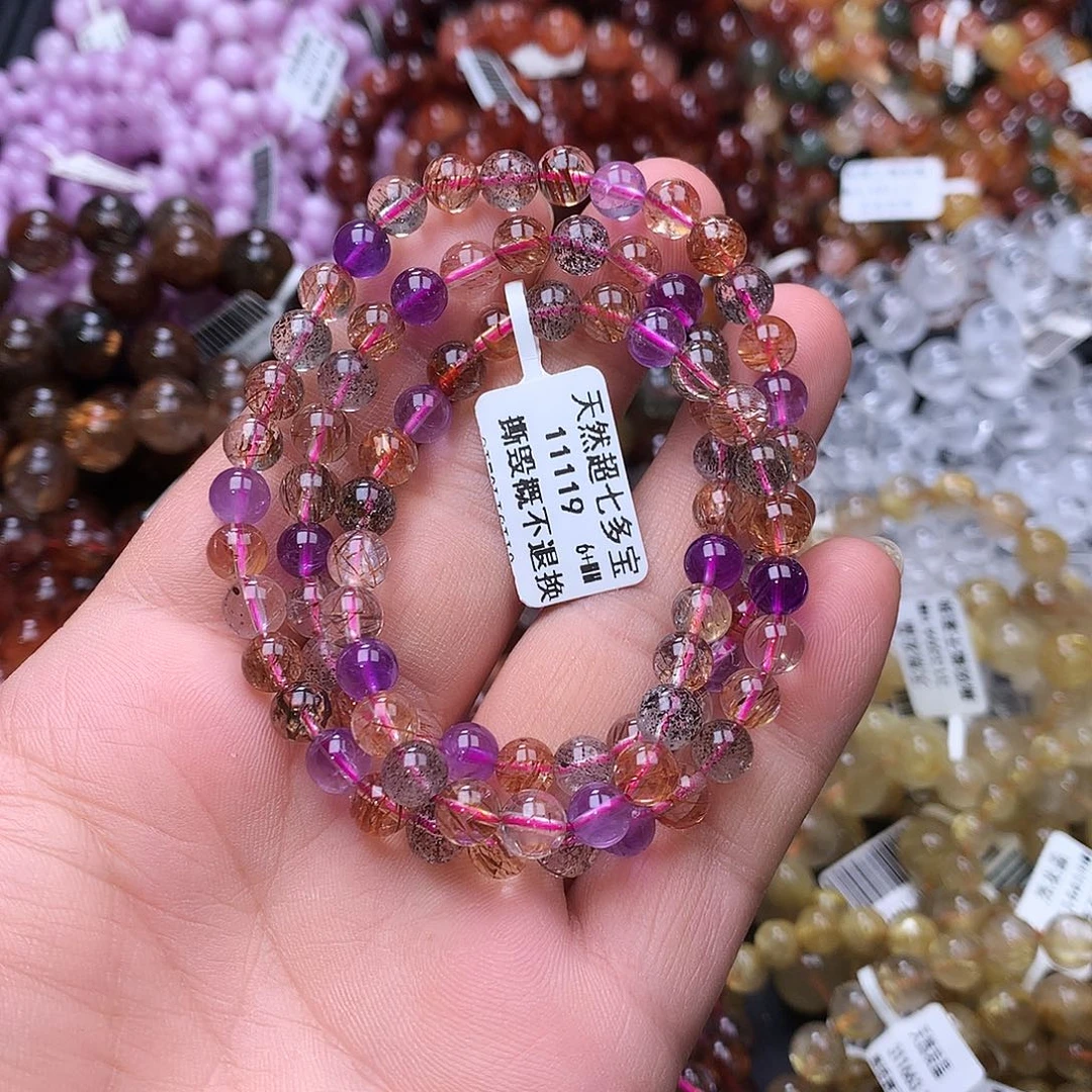 水晶手链未镶嵌，，