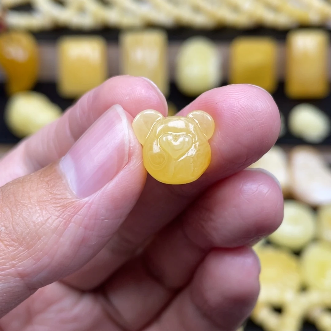 琥珀未镶嵌裸石琥珀蜜蜡