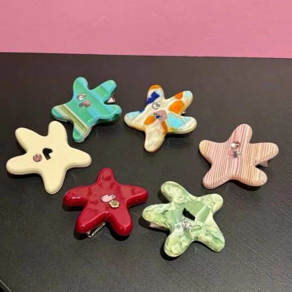 1089T家六色海星发夹