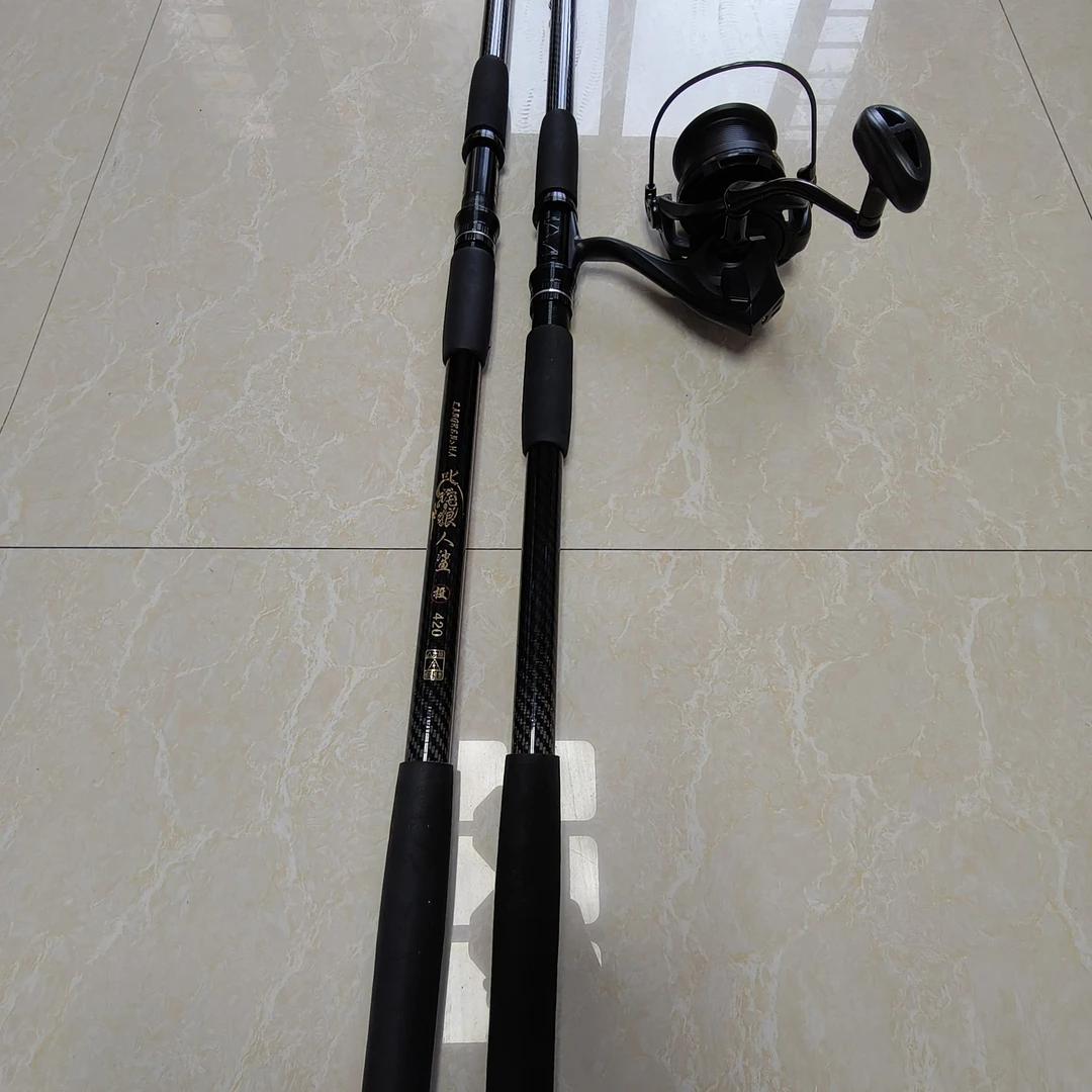 大物远投杆先经4.0/3.0一杆两稍超强超硬碳素杆长节杆