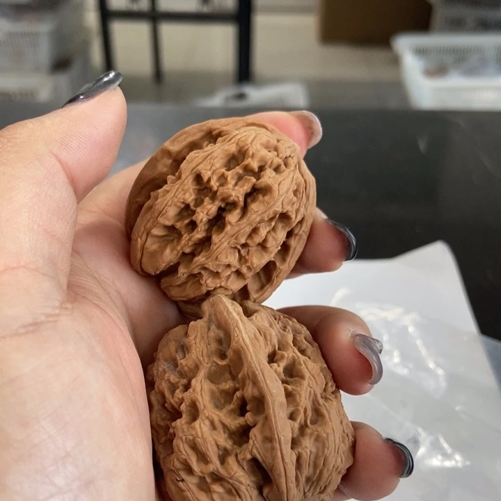 吊坠文玩核桃华北将军瑕疵