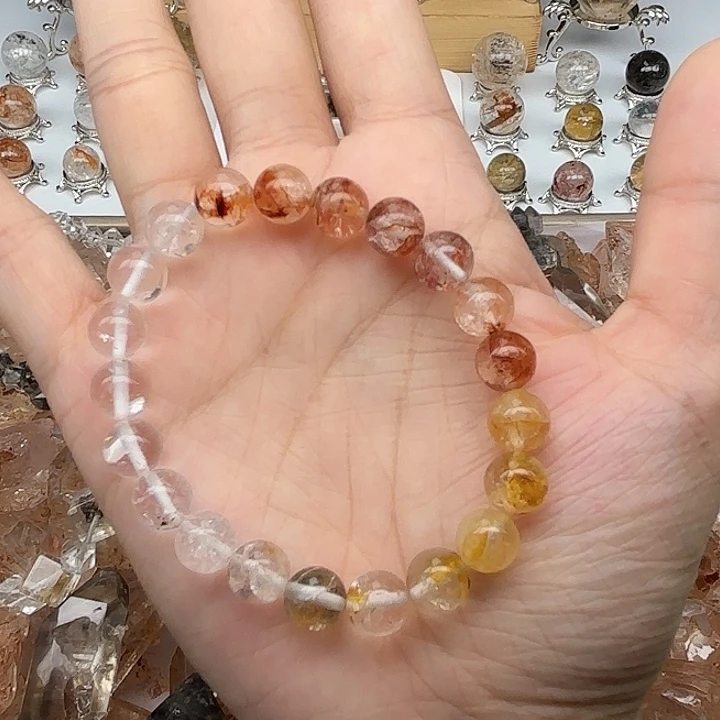 水晶未镶嵌手串闪灵钻手串