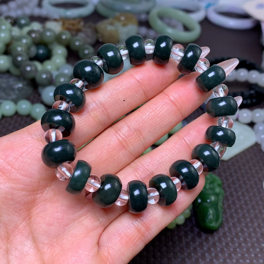 未镶嵌手串和田玉卡12