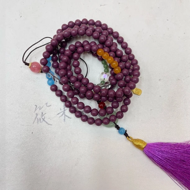 6mm乳岩古法合香珠H672 HXZ