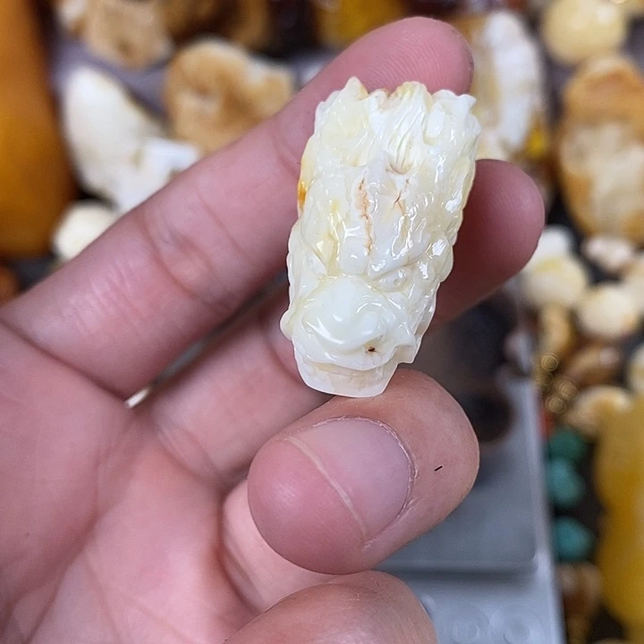 琥珀未镶嵌裸石我